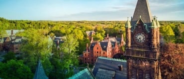 Mount holyoke campus aerial feature